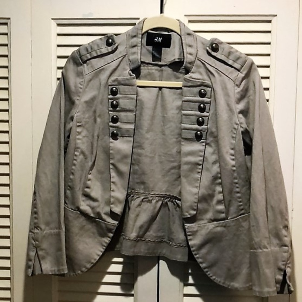 H&M Military-style Blazer